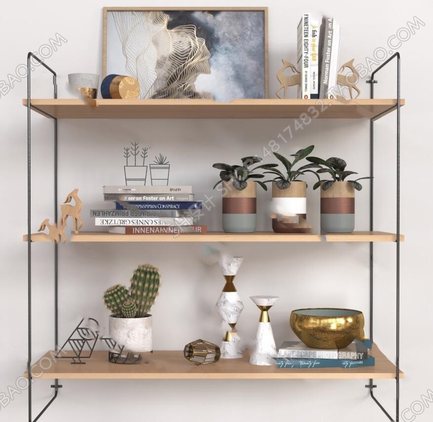 置物架3D模型下载      溜溜ID：525229.jpg