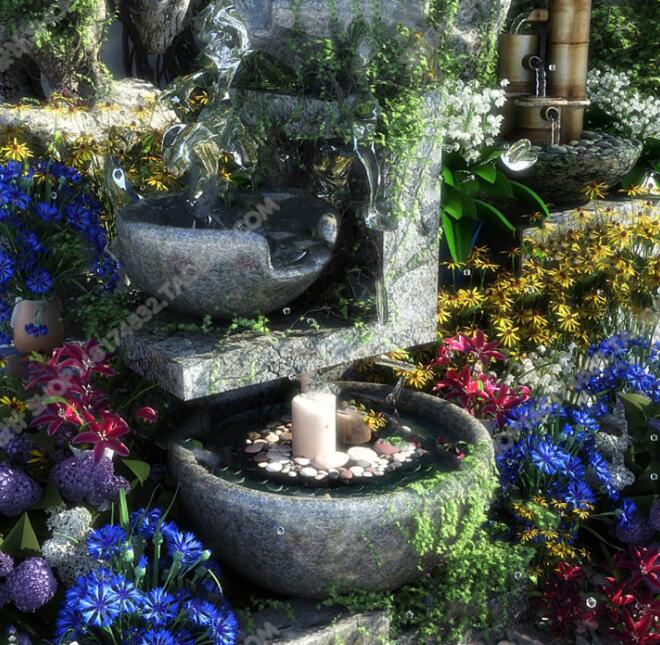 园艺小品3D模型下载      溜溜ID：587526.jpg