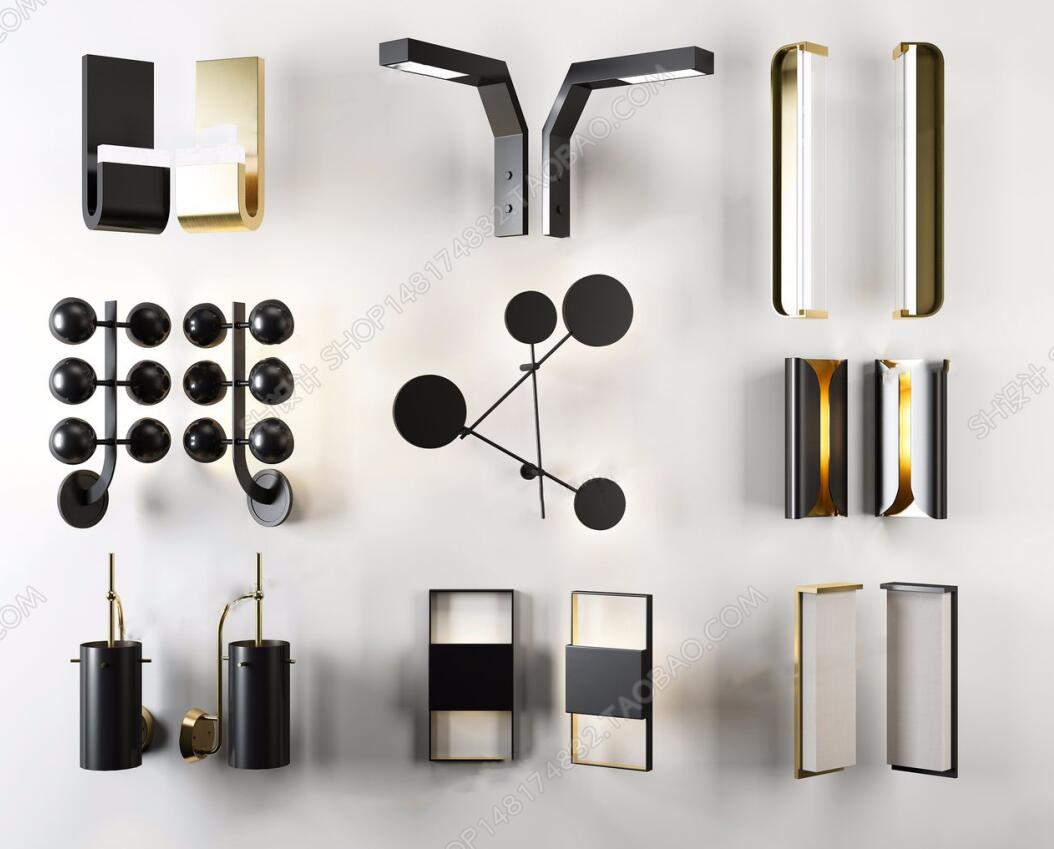 现代奢华壁灯[模型ID：192148].jpg