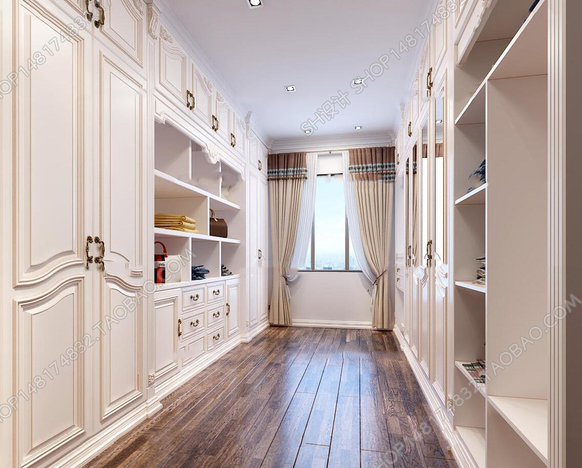 欧式衣帽间[模型ID163040].jpeg