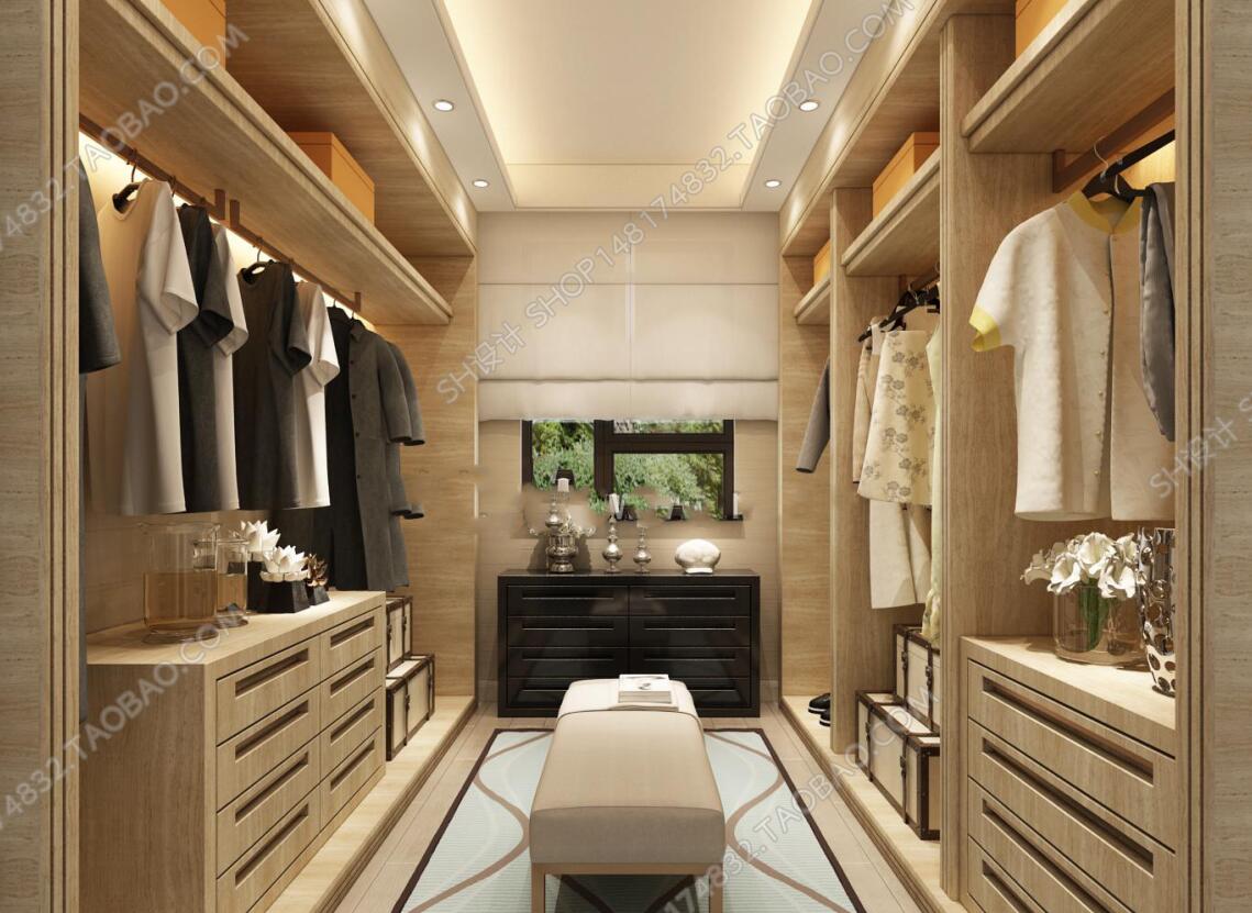 现代衣帽间3D模型ID：196573.jpg