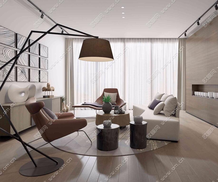 客、餐厅3Dmax模型 (7).jpg