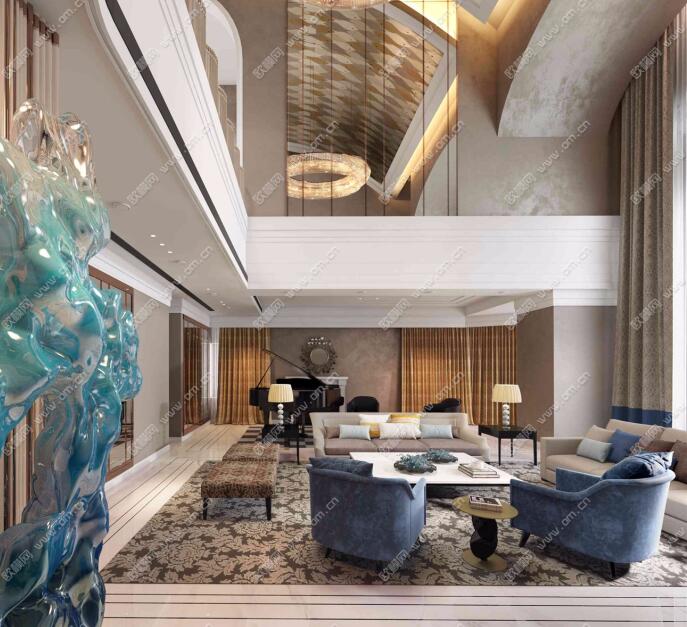 客、餐厅3Dmax模型 (16).jpg