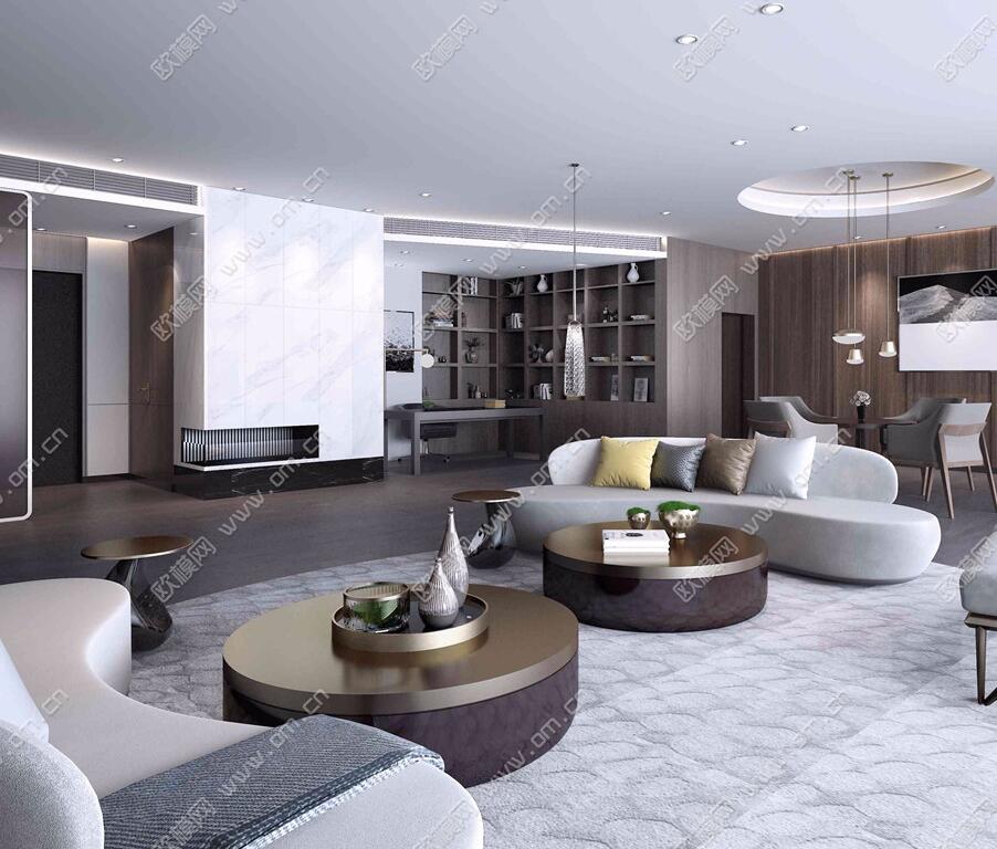 客、餐厅3Dmax模型 (18).jpg