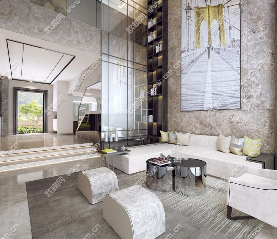 客、餐厅3Dmax模型 (26).jpg