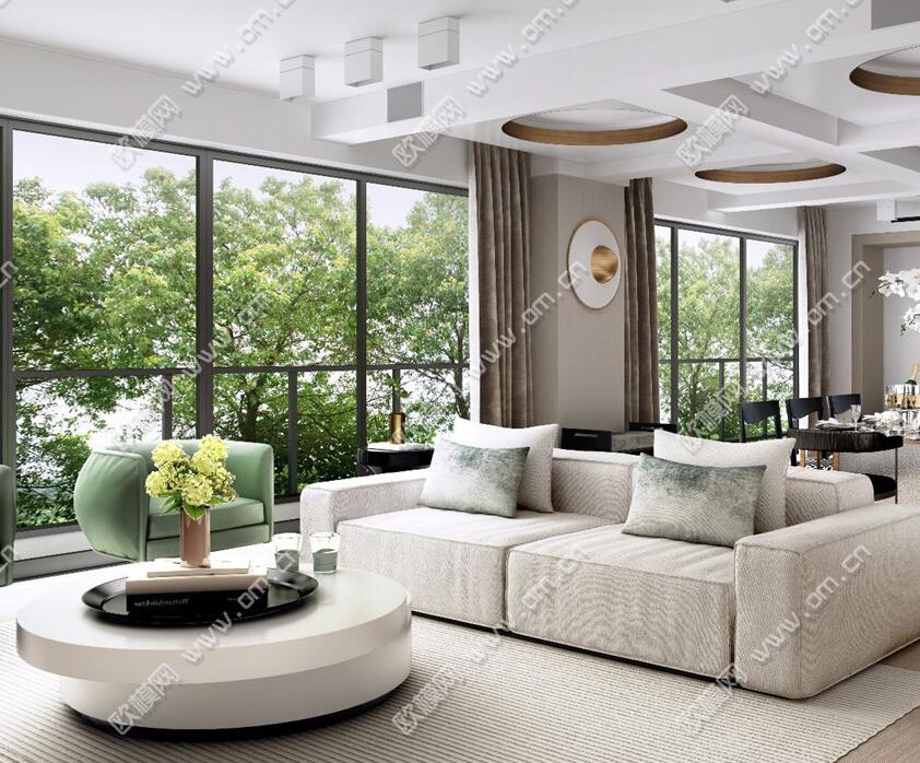 客、餐厅3Dmax模型 (33).jpg