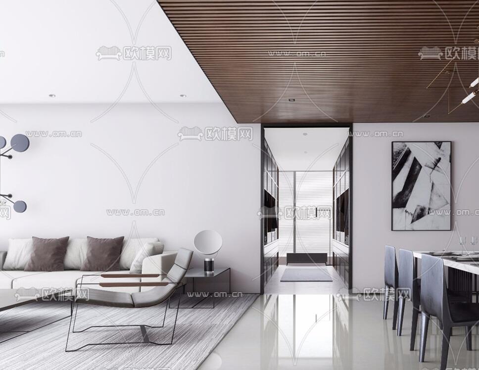 客、餐厅3Dmax模型 (45).jpg