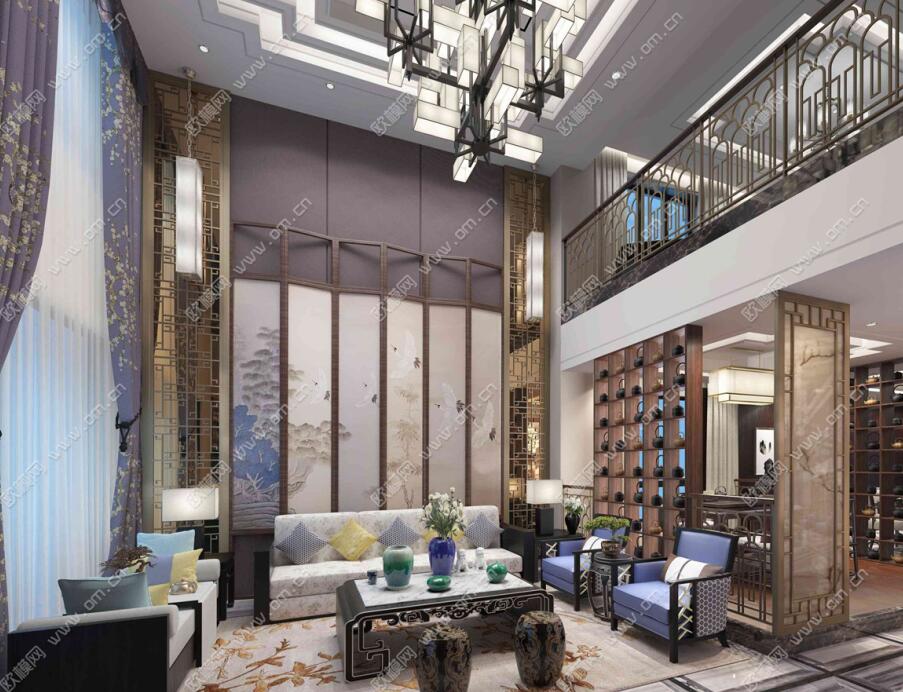 客、餐厅3Dmax模型 (47).jpg