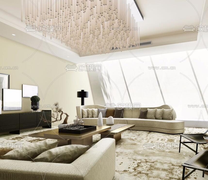 客、餐厅3Dmax模型 (51).jpg