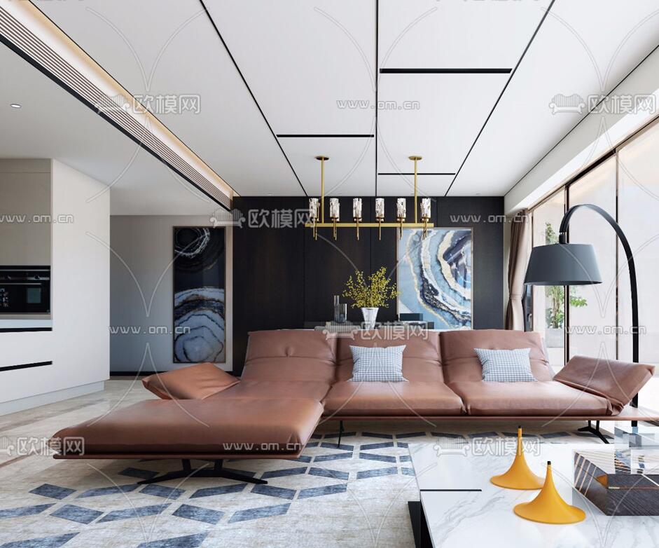 客、餐厅3Dmax模型 (57).jpg