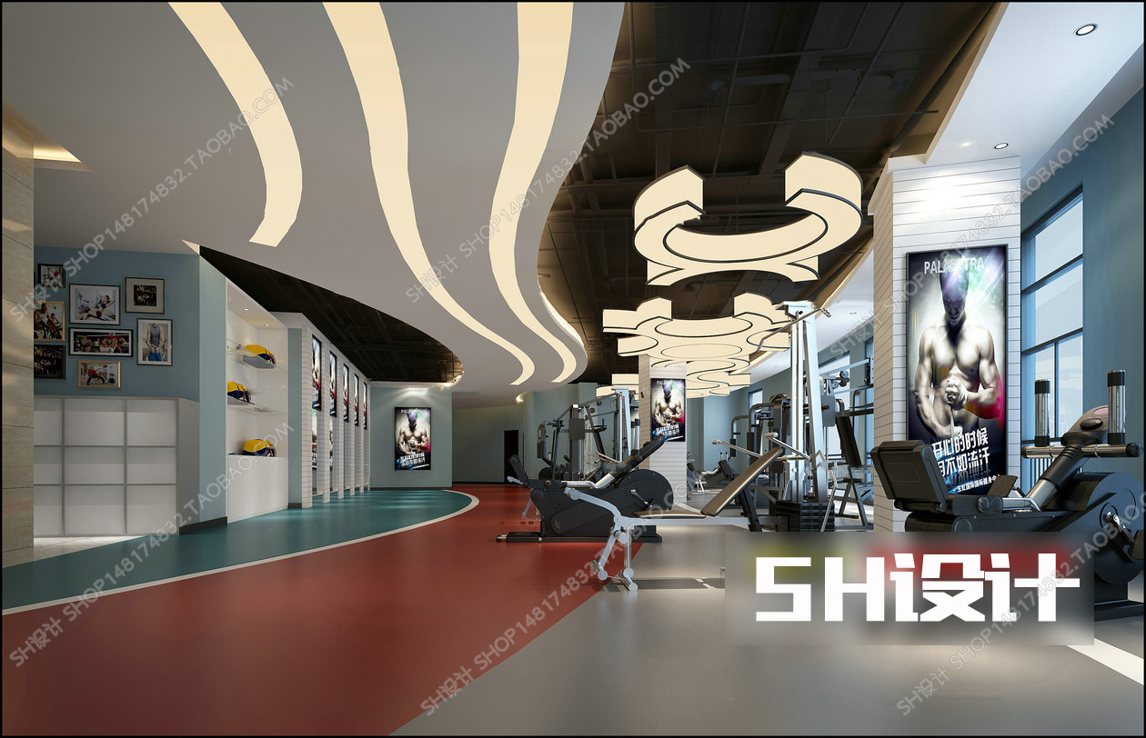 健身房3Dmax模型 (6).jpg