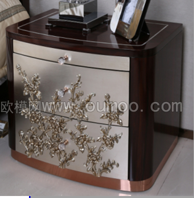欧式雕花床头柜(欧模网ID17591).jpg
