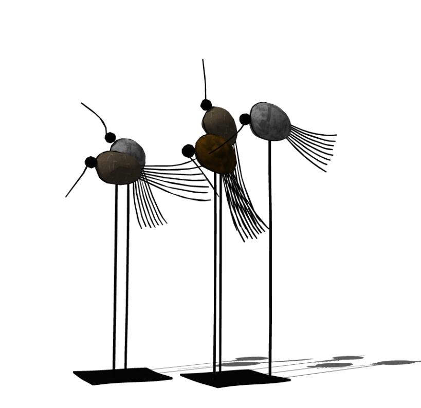 雕塑小品(动物篇）SU模型 (10).jpg