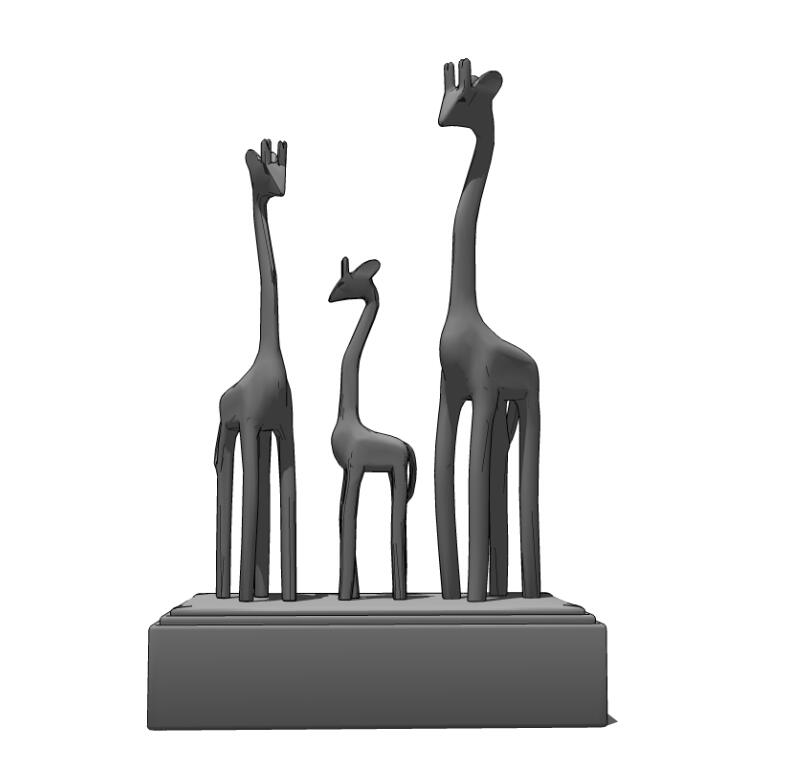 雕塑小品(动物篇）SU模型 (14).jpg