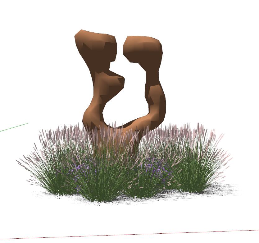 现代抽象雕塑SU模型 (6).jpg