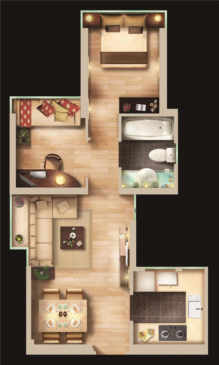 【FA专筑空间】54款普通户型图 (17).jpg