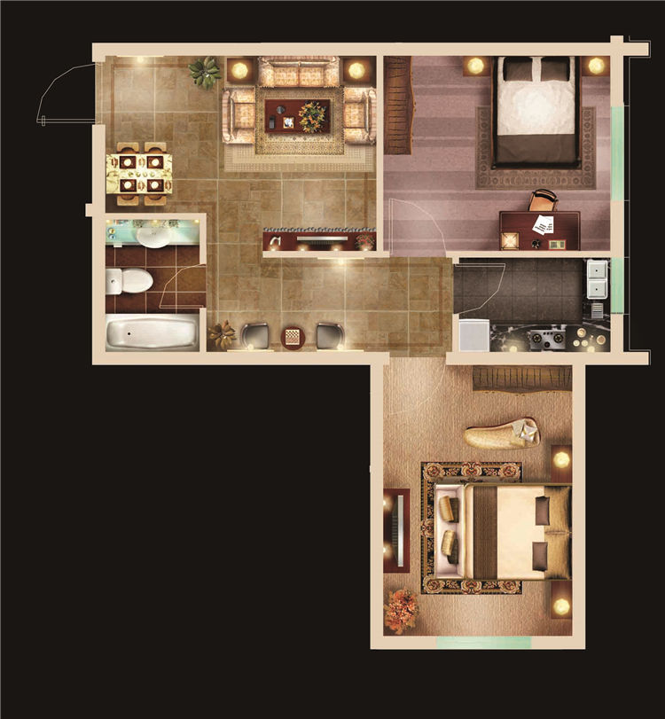 【FA专筑空间】54款普通户型图 (19).jpg