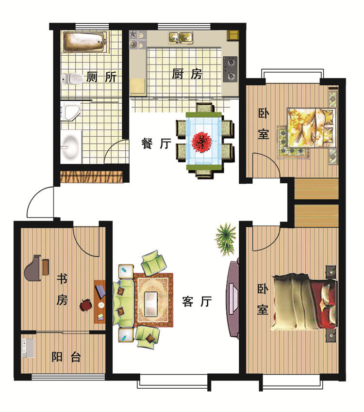 【FA专筑空间】54款普通户型图 (25).jpg