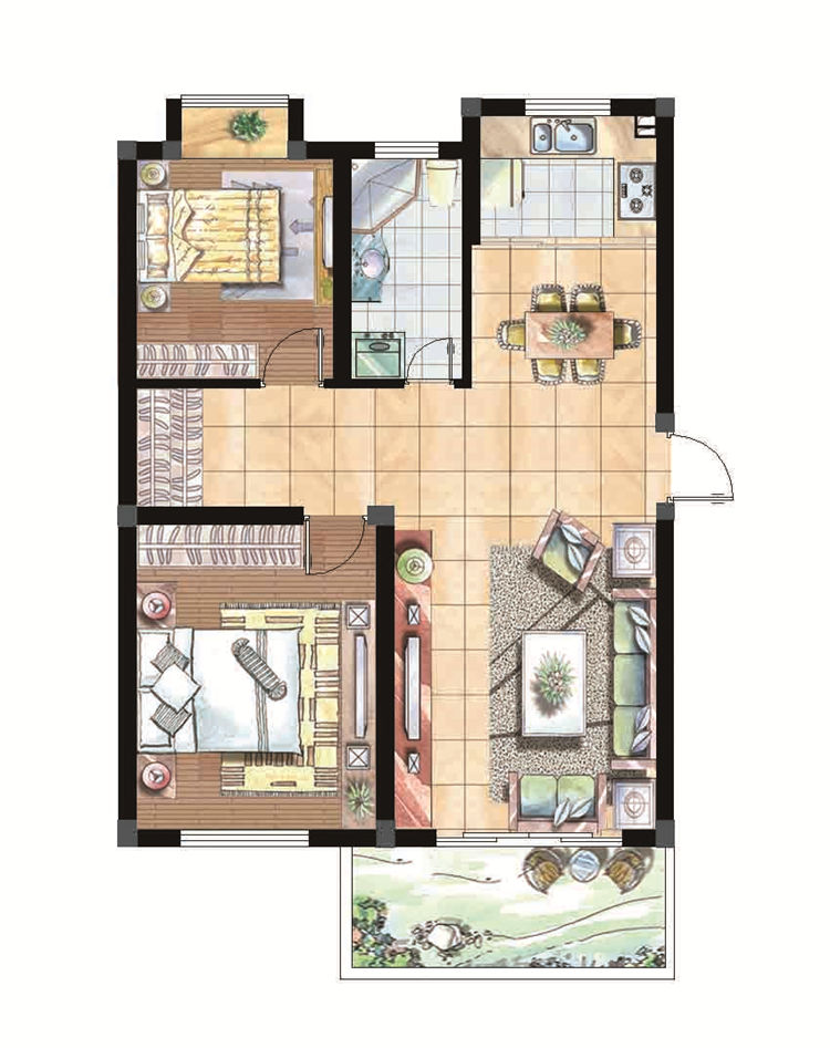 【FA专筑空间】54款普通户型图 (36).jpg