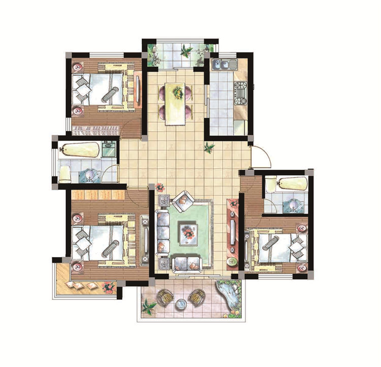 【FA专筑空间】54款普通户型图 (40).jpg