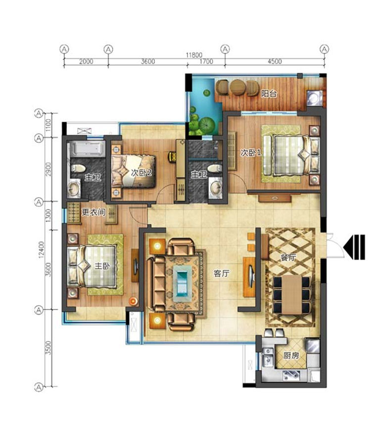 【FA专筑空间】54款普通户型图 (54).jpg