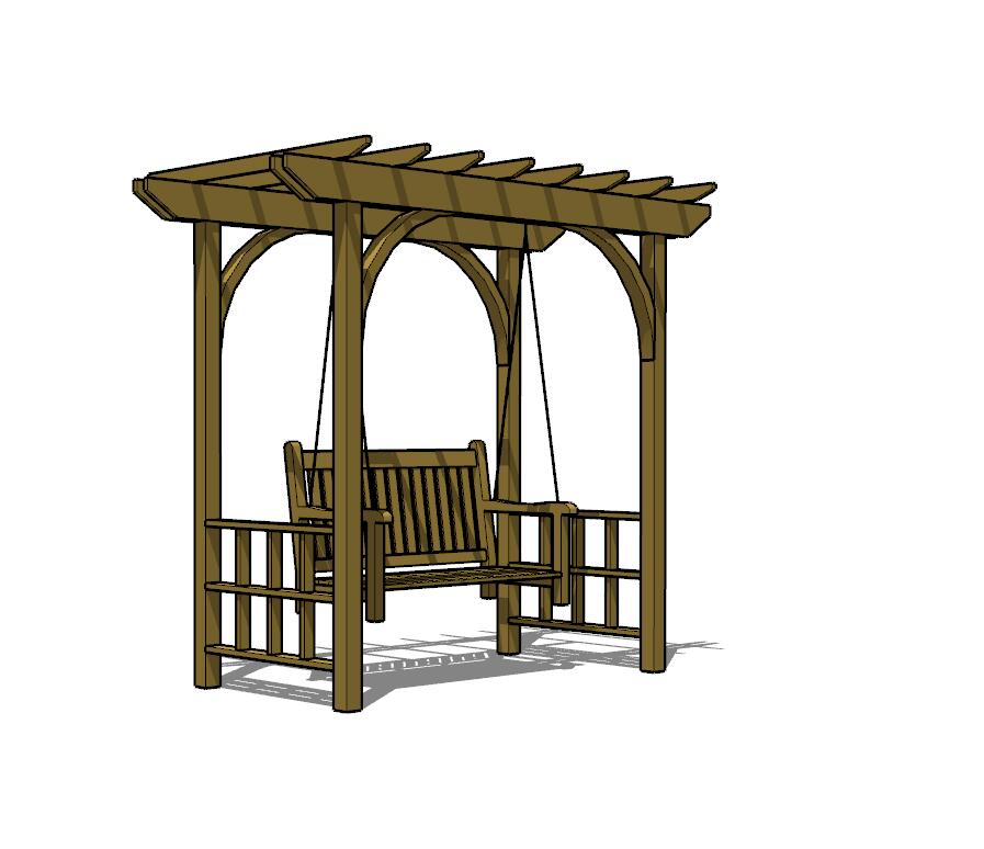 栏杆围栏SU模型 (9).jpg