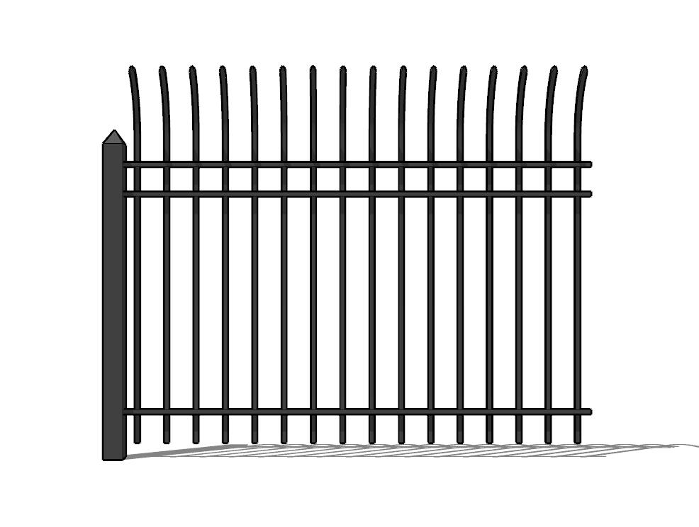 栏杆围栏SU模型 (25).jpg