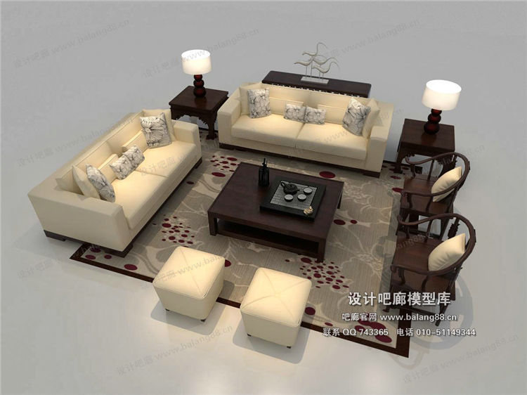 混搭沙发3Dmax模型 (19).jpg