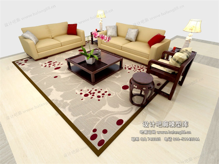 混搭沙发3Dmax模型 (26).jpg