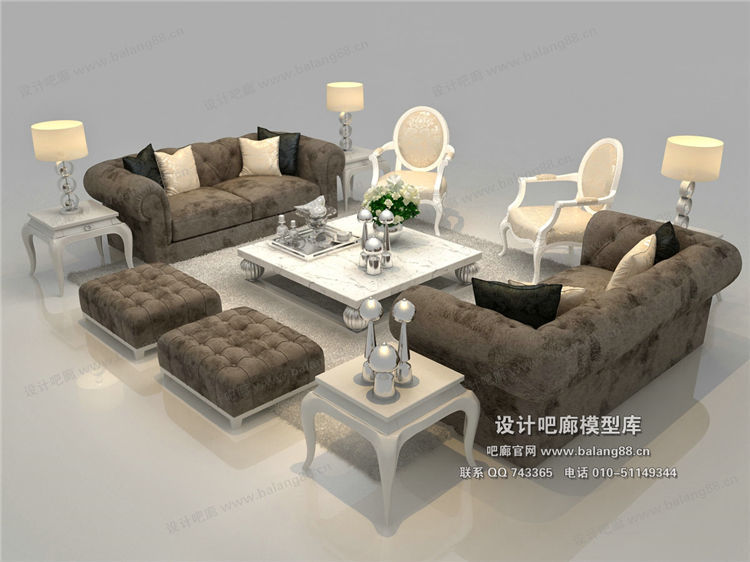 欧式风格沙发组合3Dmax模型 (71).jpg
