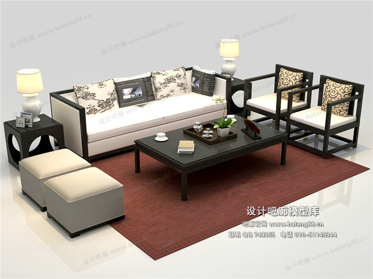 中式风格沙发组合3Dmax模型 (31).jpg