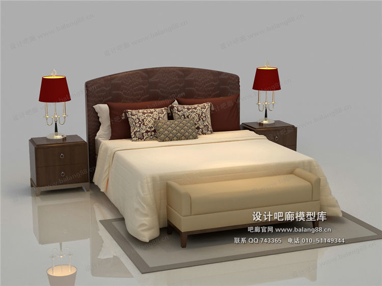 欧式模床3Dmax模型 (36).jpg