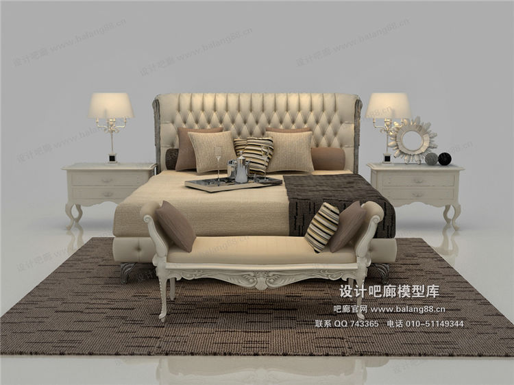 欧式模床3Dmax模型 (37).jpg