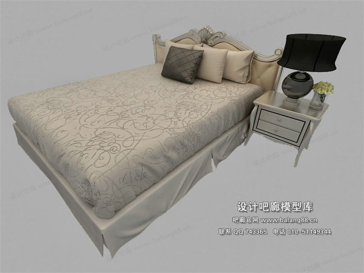 欧式模床3Dmax模型 (46).jpg