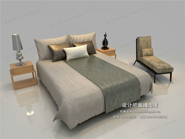 现代模床3Dmax模型 (1).jpg