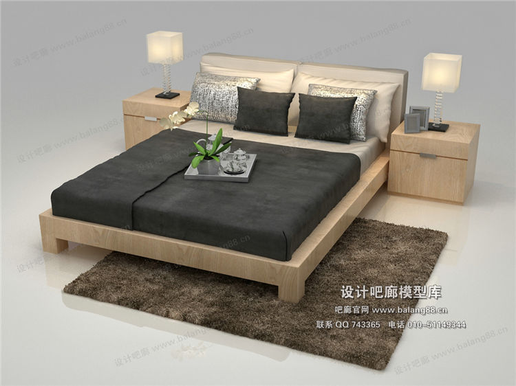 现代模床3Dmax模型 (14).jpg