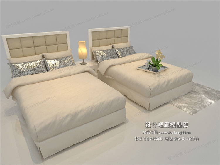 现代模床3Dmax模型 (15).jpg