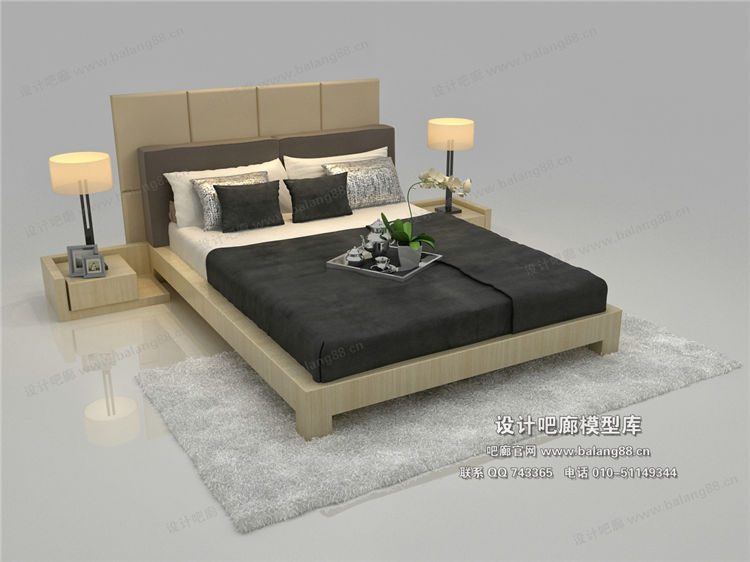 现代模床3Dmax模型 (17).jpg