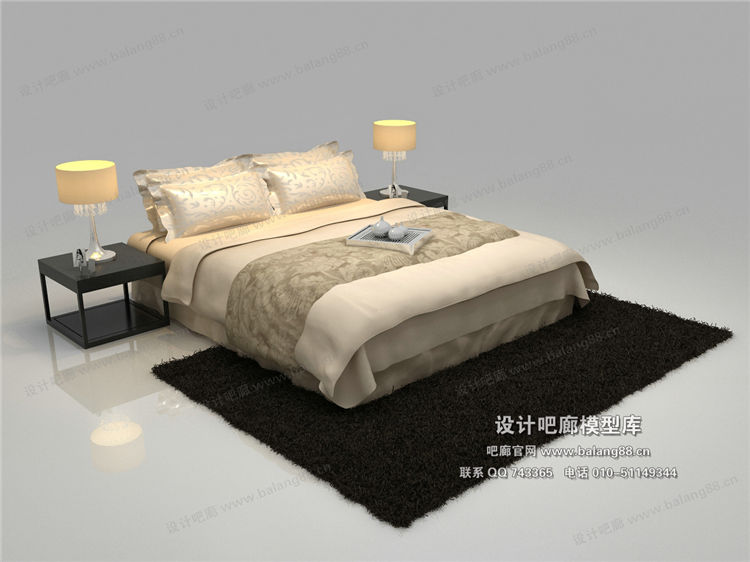 现代模床3Dmax模型 (26).jpg