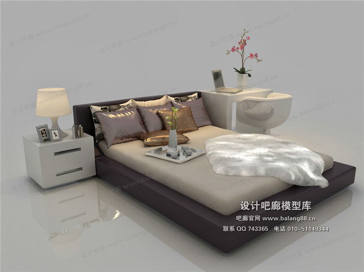 现代模床3Dmax模型 (28).jpg