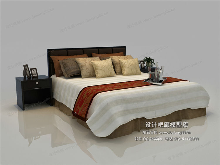 中式模床3Dmax模型 (10).jpg