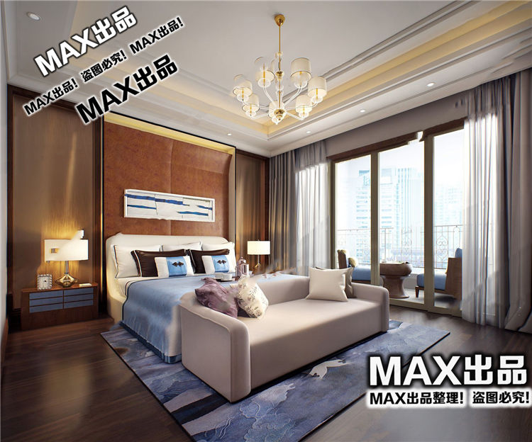 后现代卧室ID：174055.jpg