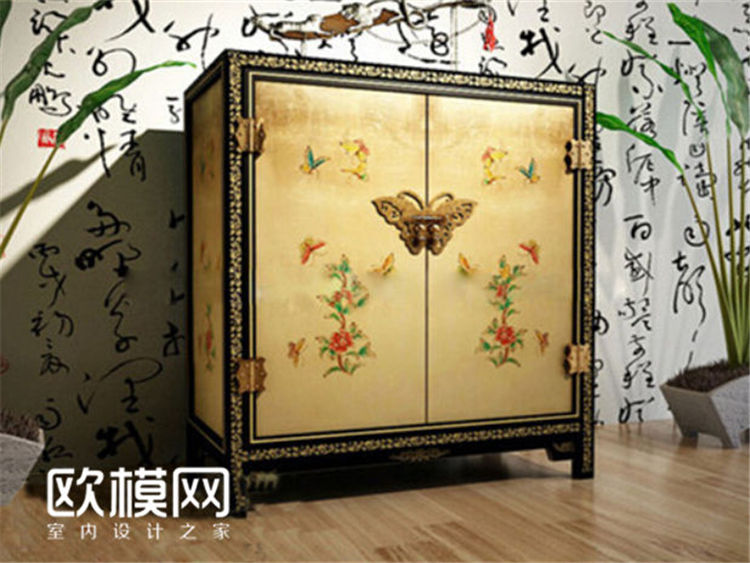 9.0 金箔彩绘手绘漆器餐边柜.jpg