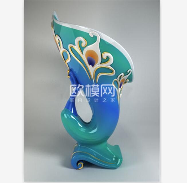 2010 孔雀花瓶1.jpg