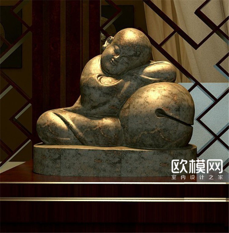 2010 中式禅意小沙弥.jpg