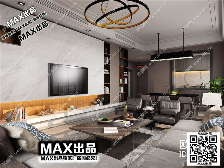 现代客厅3Dmax模型 (82).jpg