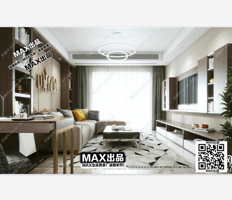 现代客厅3Dmax模型 (84).jpg