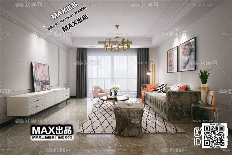 现代客厅3Dmax模型 (90).jpg