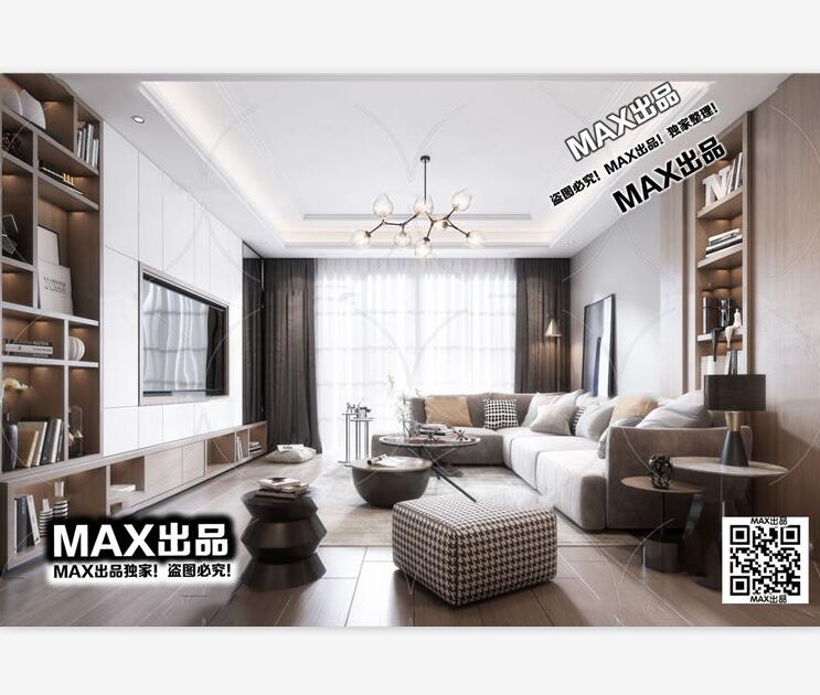 现代客厅3Dmax模型 (114).jpg