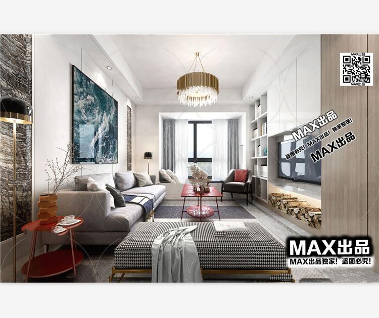 现代客厅3Dmax模型 (121).jpg